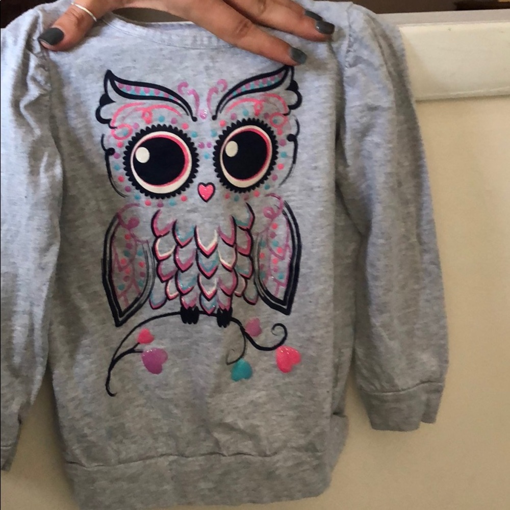 Kids owl shirt